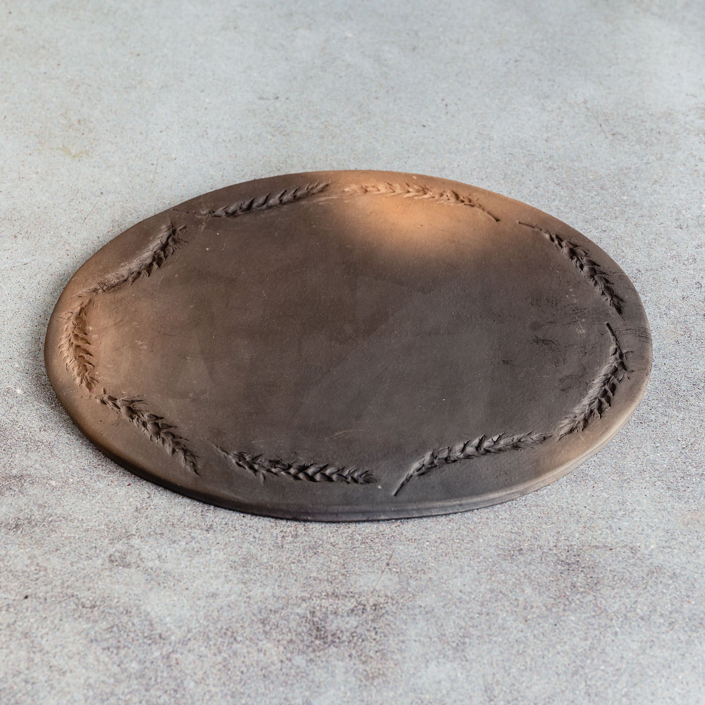 Uzkodu plate Vārpa, ovāls