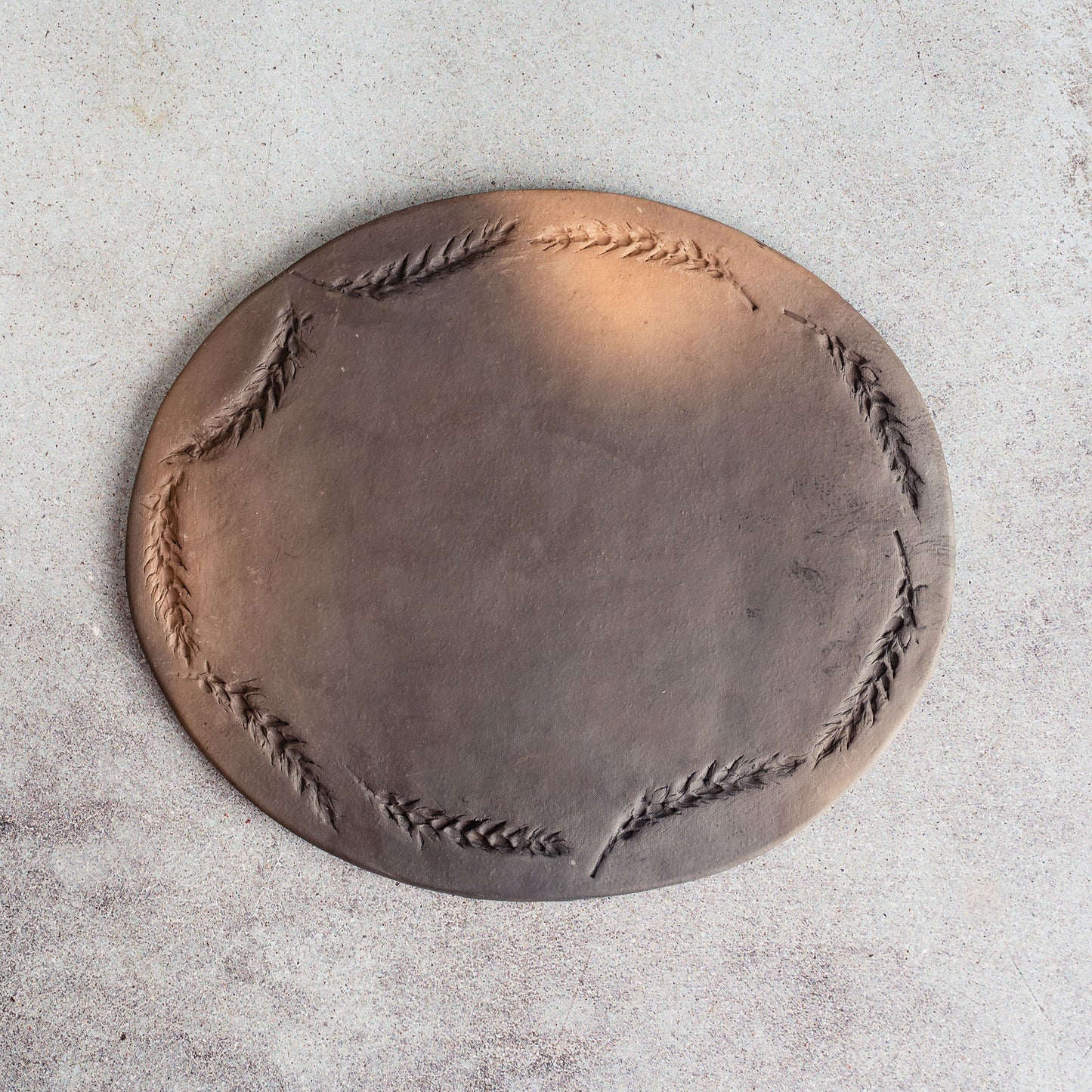 Uzkodu plate Vārpa, ovāls