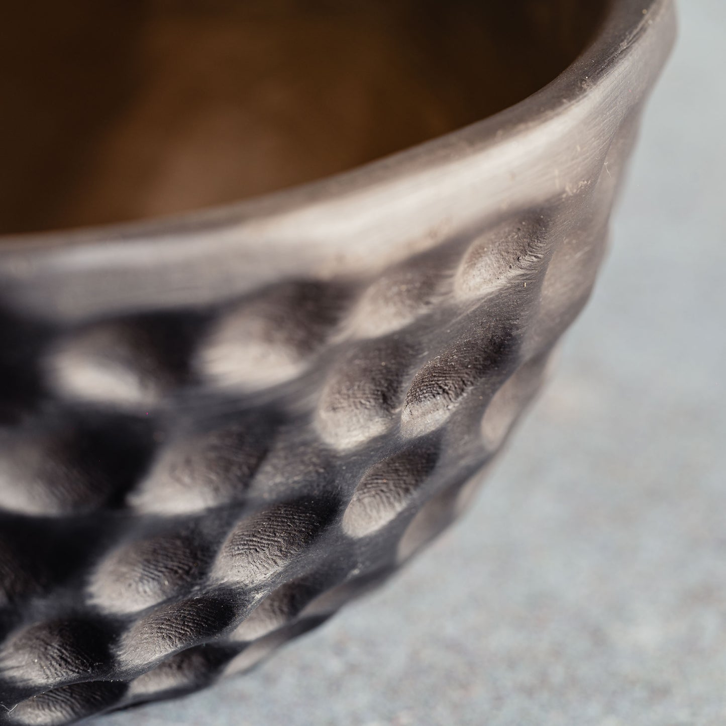 Bļoda ar rakstu, brūnā