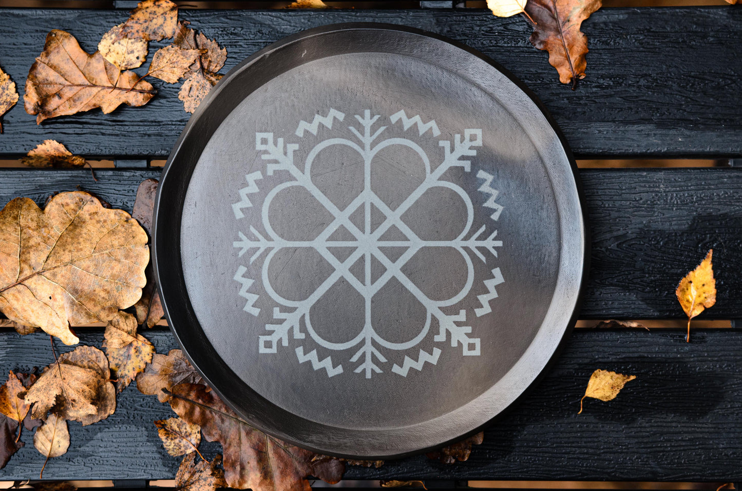 Gravēts šķīvis "Saule"