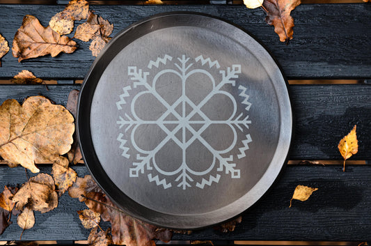 Gravēts šķīvis "Saule"